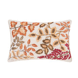 Fall/Harvest Falling Leaves Throw Pillow