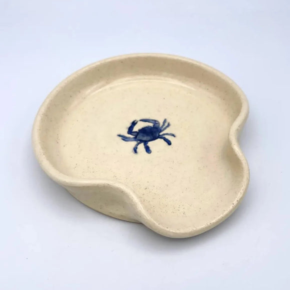 Maryland Blue Crab Stoneware Spoon Rest