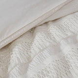 Ainslie Cotton Seersucker Tassel Trim Duvet/Comforter