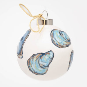 Ceramic Handpainted Oyster Ornament