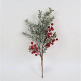 Frosted Winterberry Pick