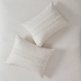 Ainslie Cotton Seersucker Tassel Trim Duvet/Comforter