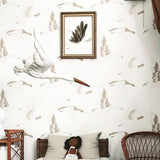 Nursery Cotton Linen Hanging Stork