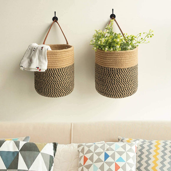 Hillen Hanging Woven Wall Basket